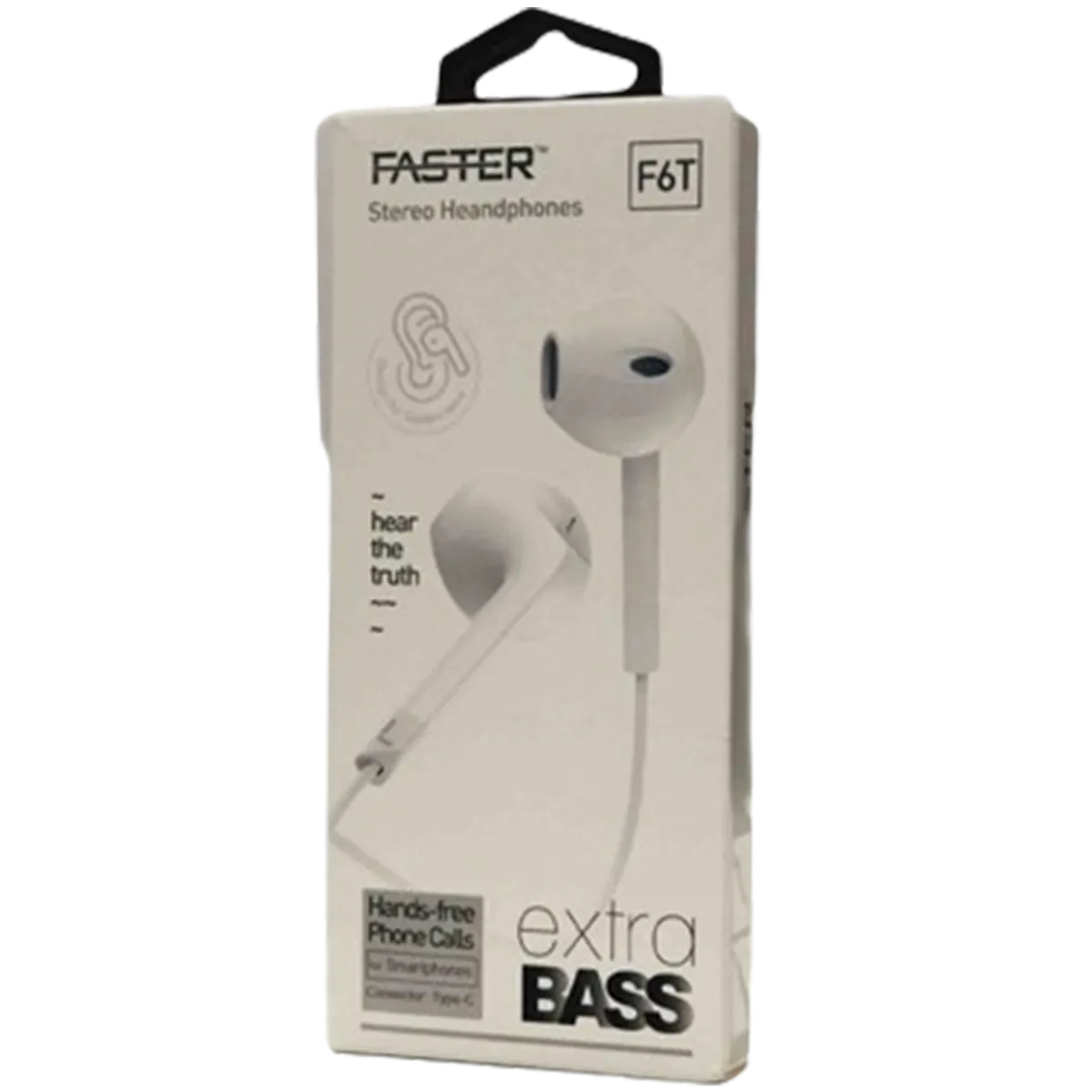 Faster Hands Free F6T White