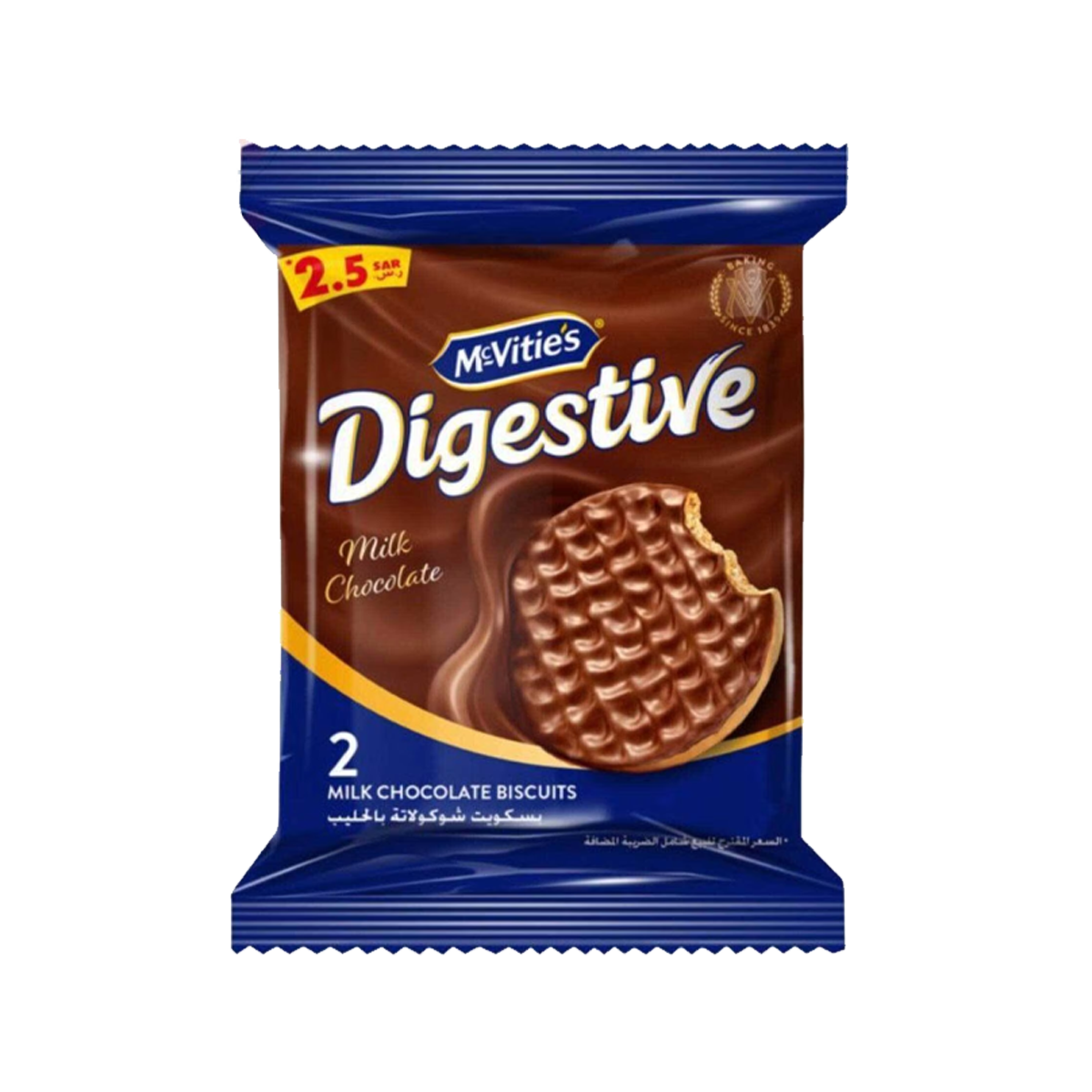 Mcvities Digestive Milk Chocolate Biscuits 33.3g