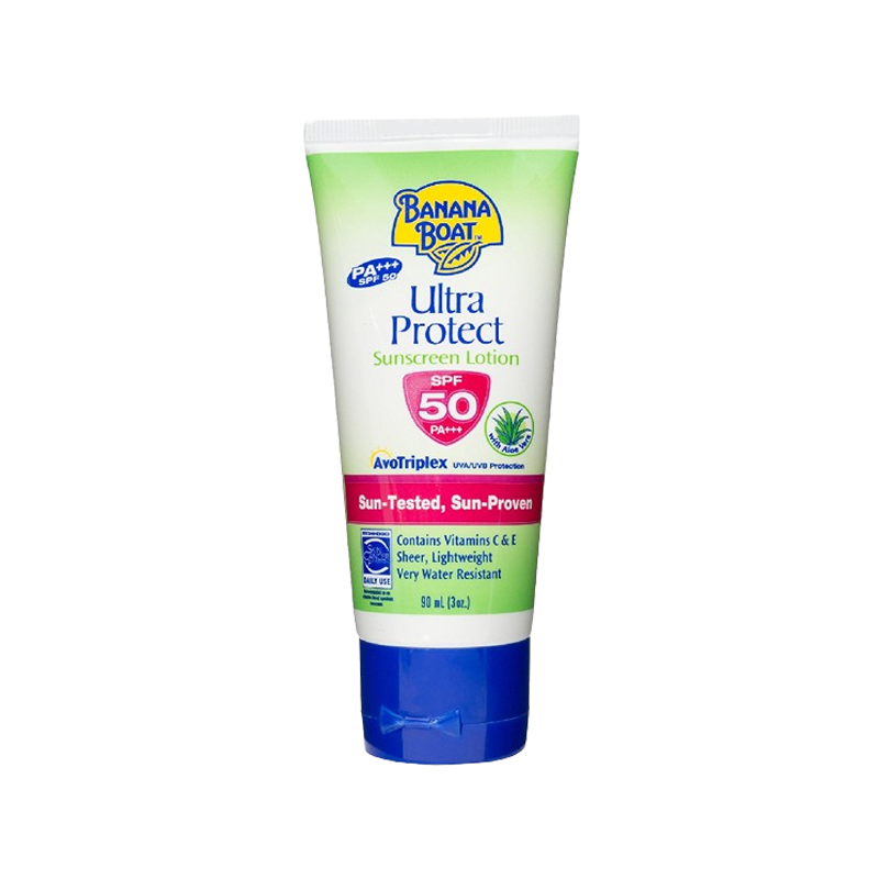 Banana Boat Ultra Protect Sunscreen Lotion SPF 50 with Aloe Vera