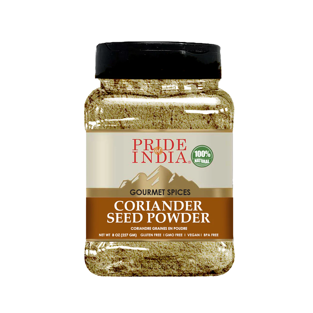 PRIDE OF INDIA Coriander Seed Ground - Case of 6 - 8 oz
