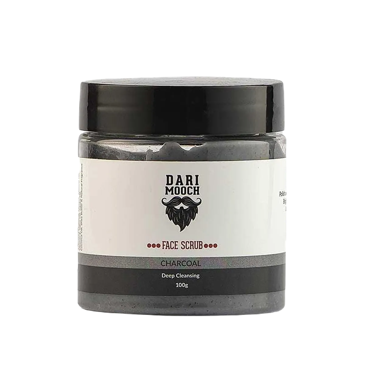 Dari Mooch Face Scrub Charcoal 100g