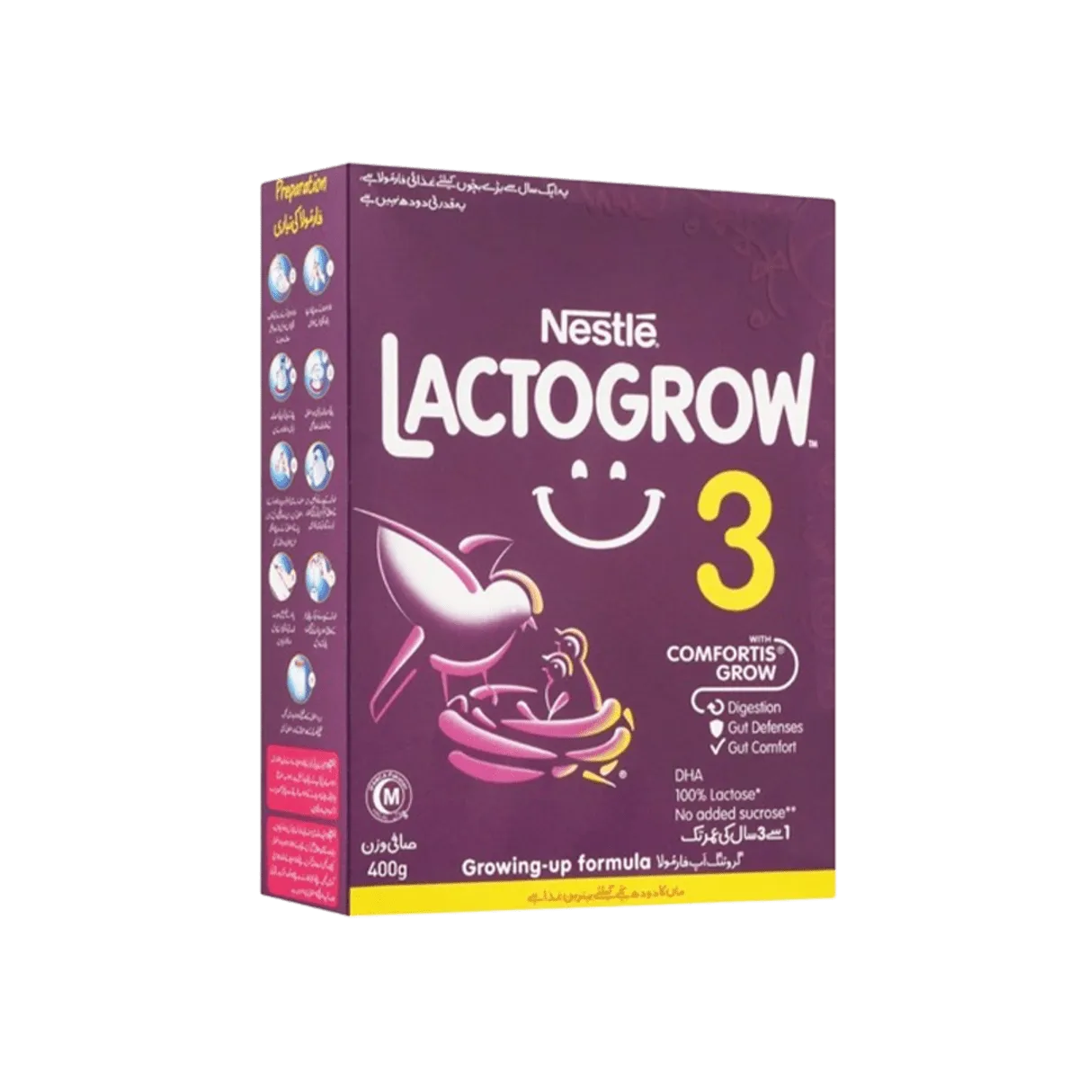 Nestle Lactogrow 3 Happy Smooth 400gm