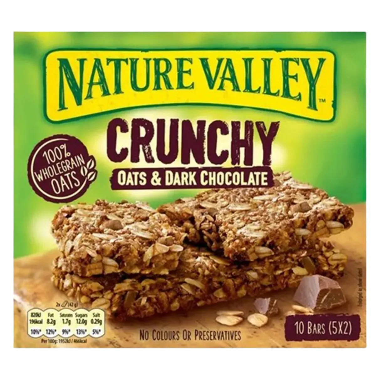 Nature Valley Crunchy Granola Bars Oats & Chocolate 210g: