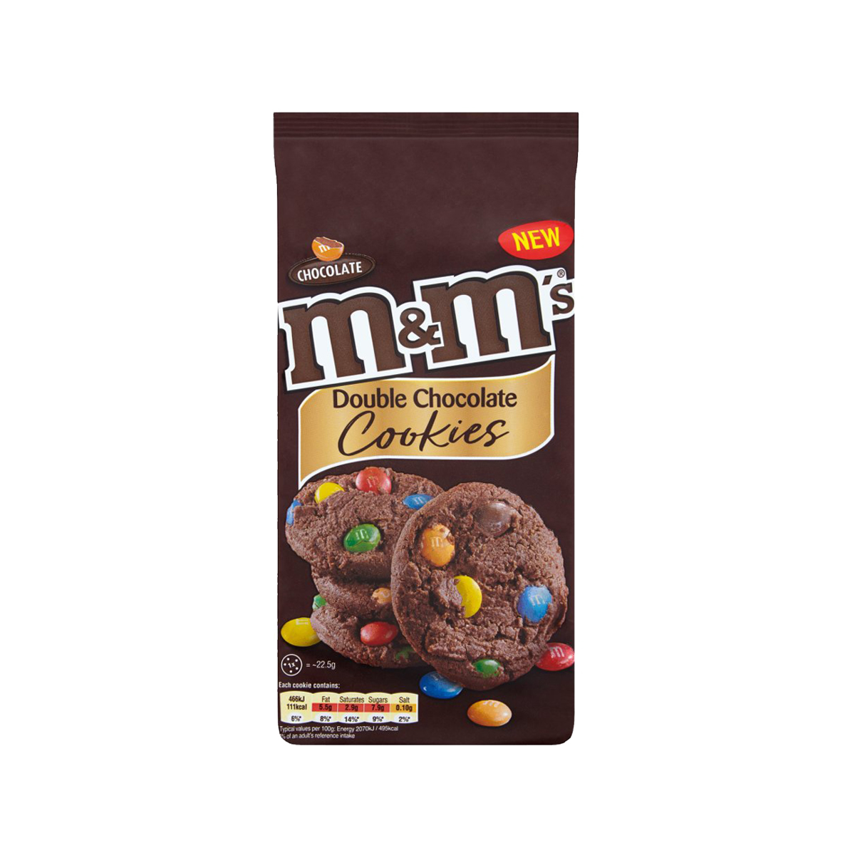 M&M's Double Chocolate Cookies