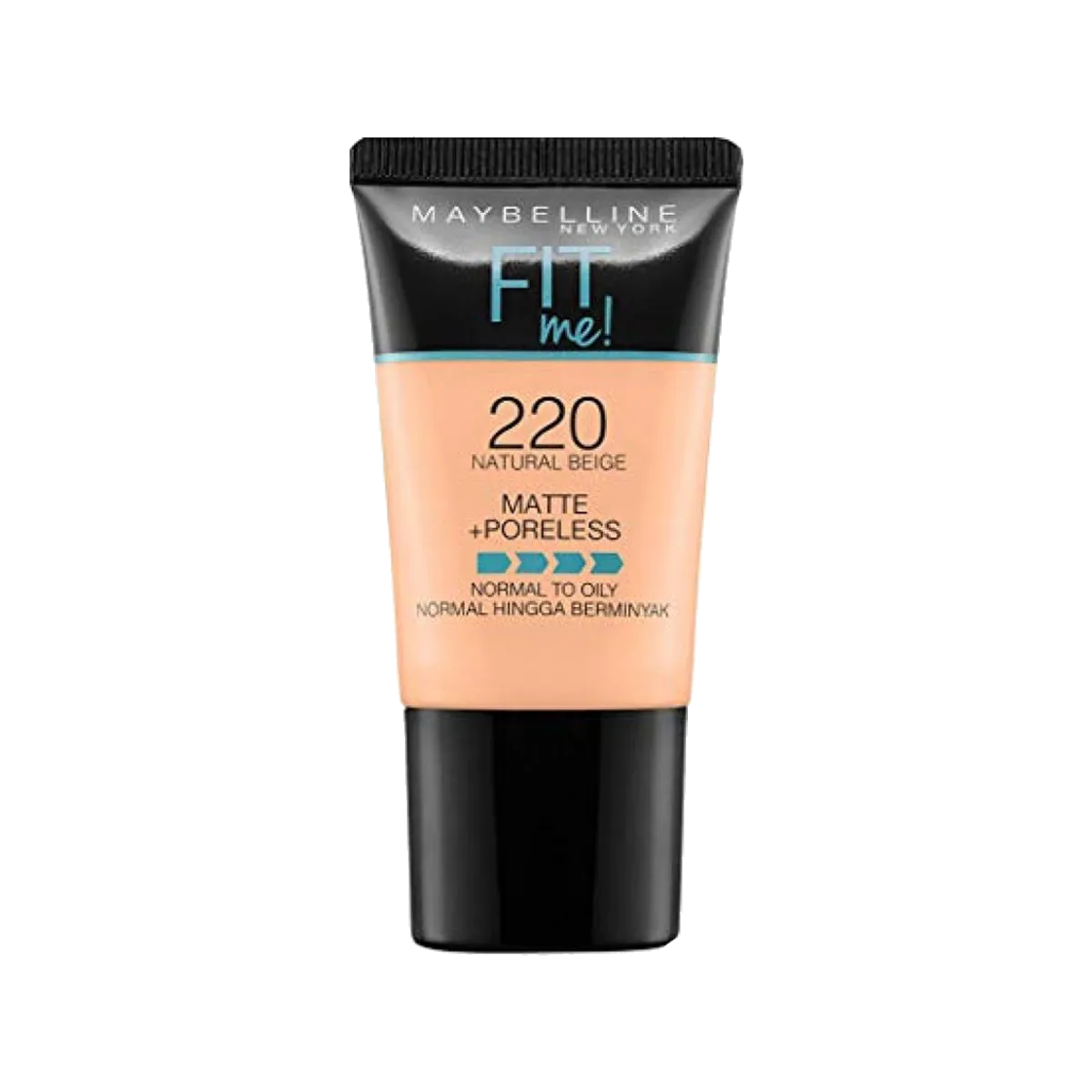 Maybelline New York Fit Me Matte Poreless Liquid Foundation 220