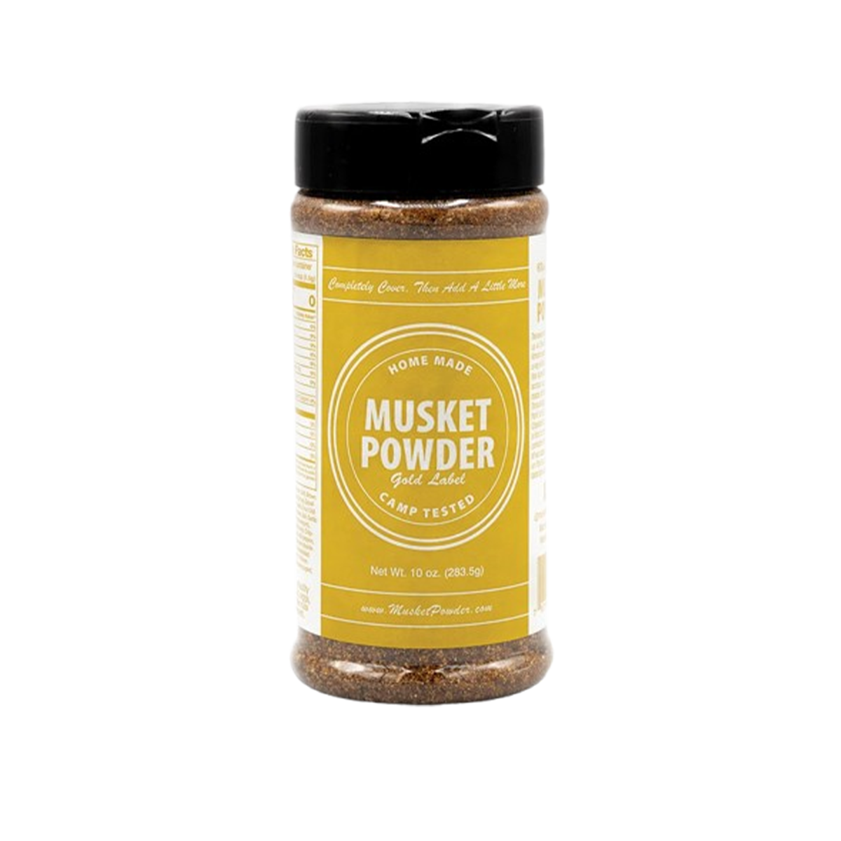 Musket Powder Seasoning, Gold Label Seasoning - Case of 16 - 10 OZ