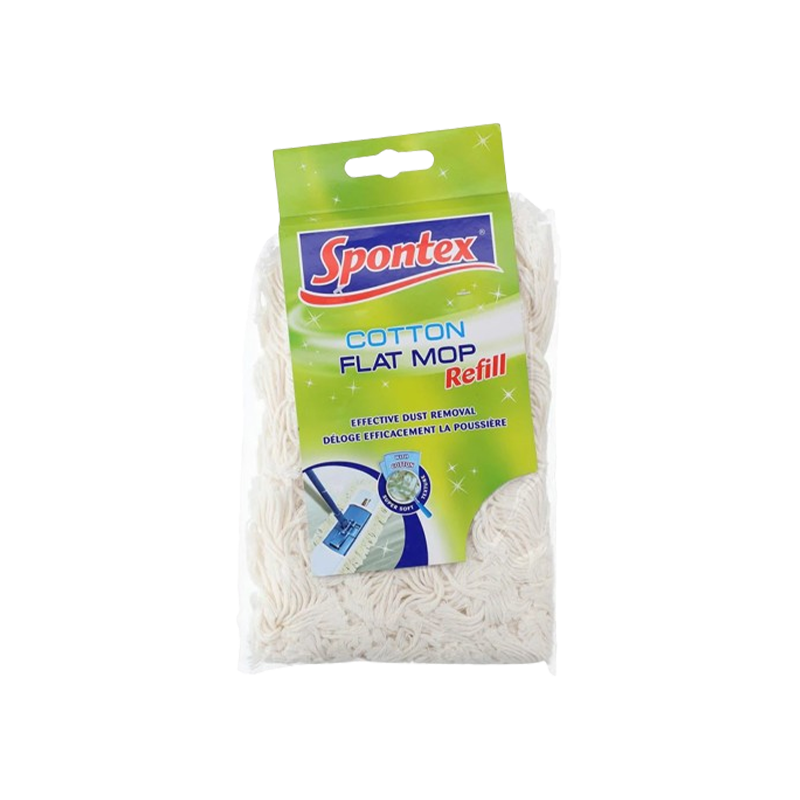 Spontex Cotton Flat Mop Refill