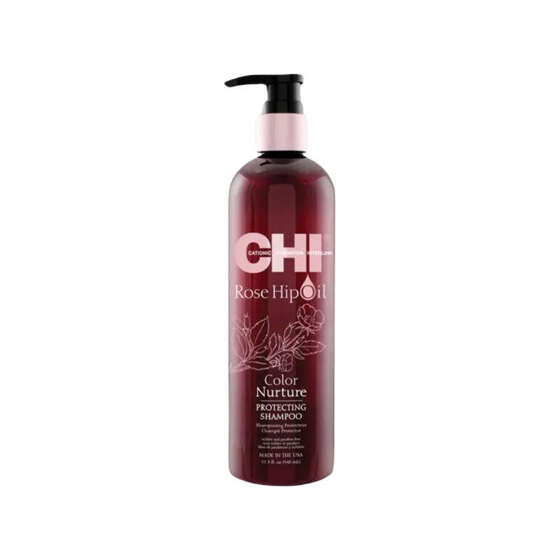 Chi - Rose Hip Oil Color Nurture Protecting Shampoo 340ml