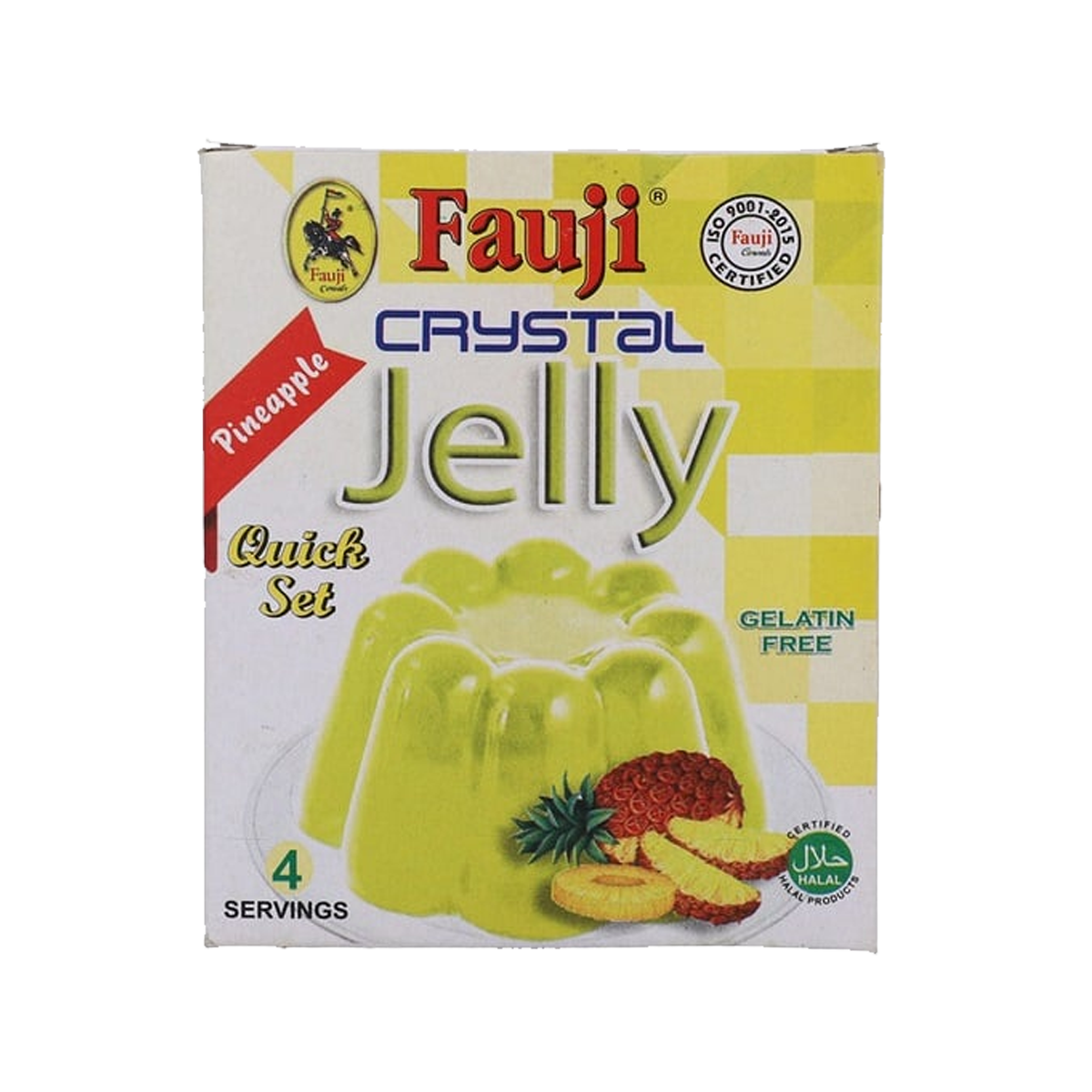 Fauji Crystal Pineapple Jelly 82g