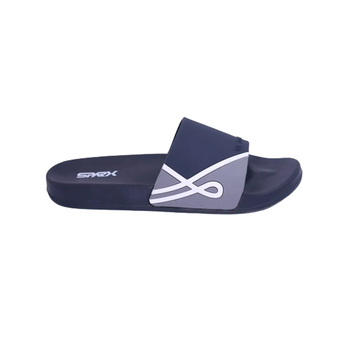 Bata Gents Spark Black Slides+6+9+9 Article No 8779344