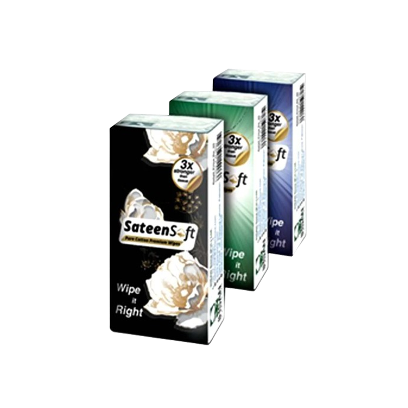 Sateen Soft Pocket Fit Tissue