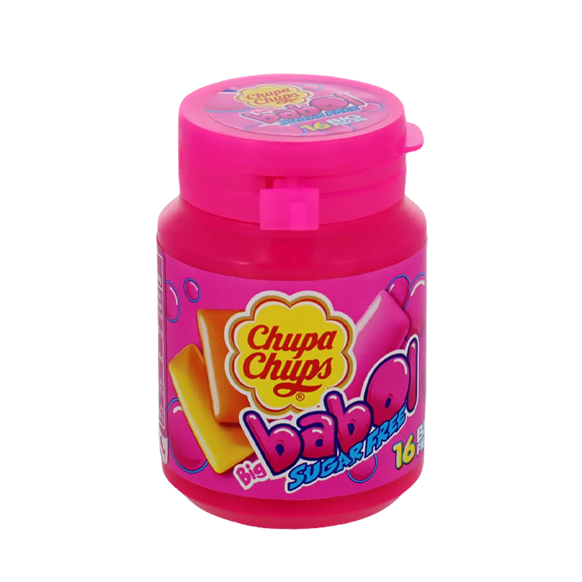 Chupa Chups Babool Bottle Gum Jar Mega 72g