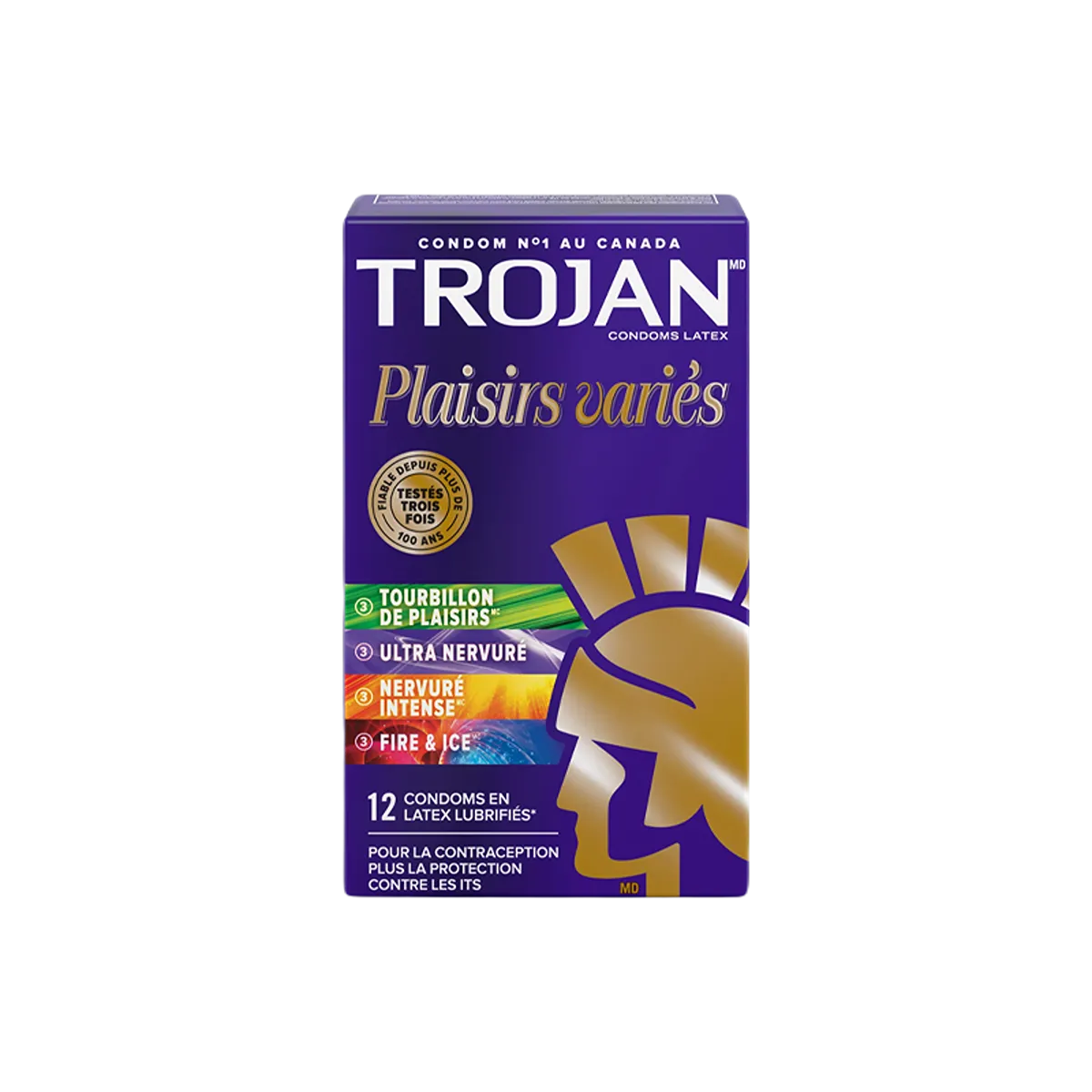 Trojan Condom 12 Pack Pleasure Pack