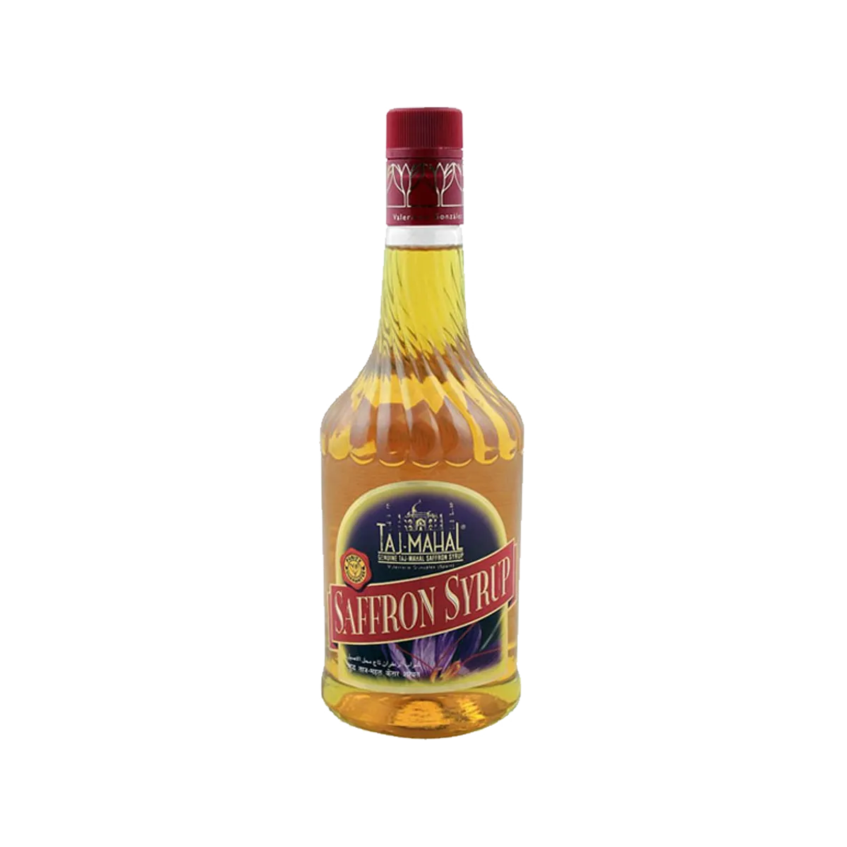 Taj Mahal Saffron Syrup Bottle 700Ml