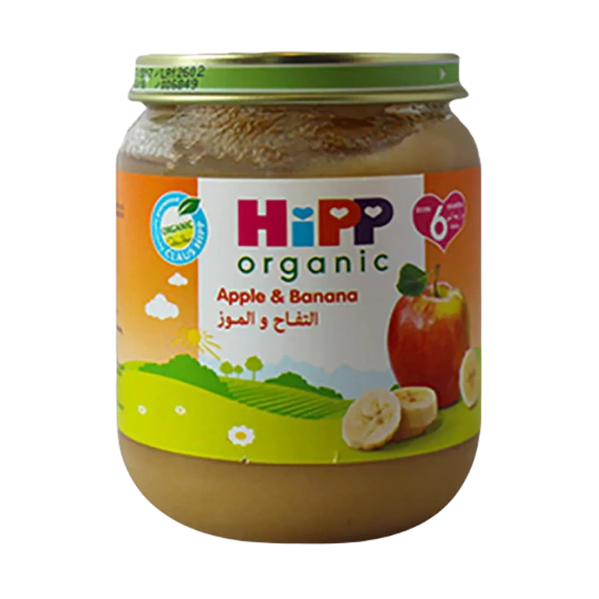 Hipp Organic Baby Food Apple & Banana 125g