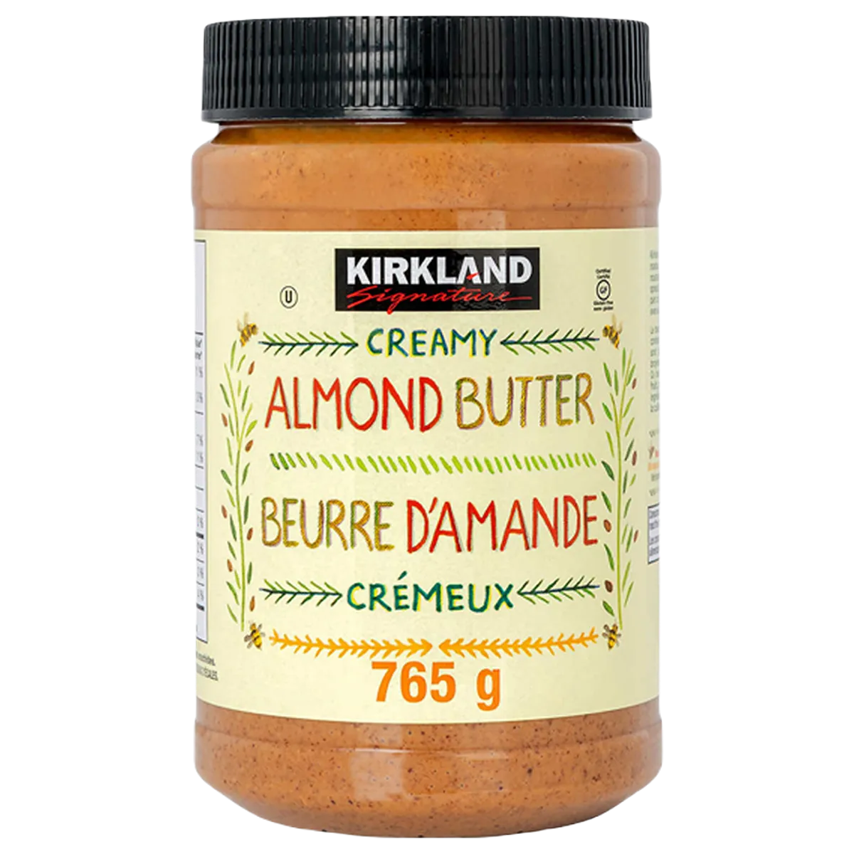 Kirkland Creamy Almond Butter Beurre Damande Cremeux 765g