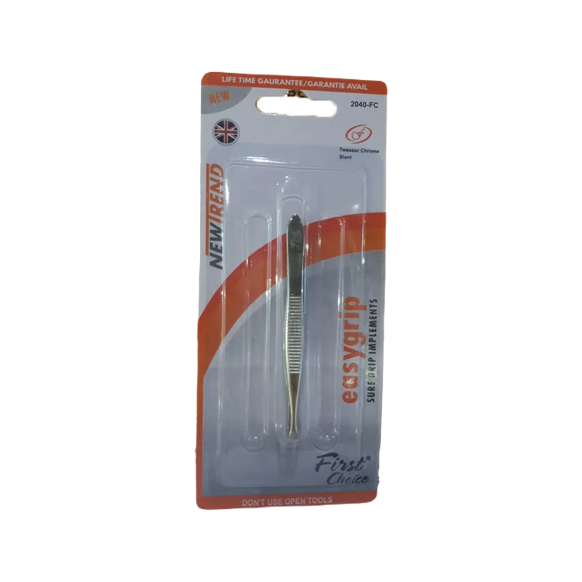 First Choice Tweezer Chrome Slant