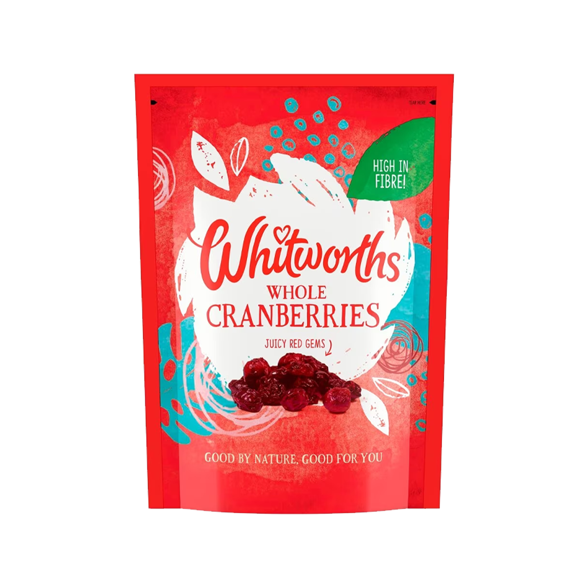 Whitworths Whole Cranberries 130g