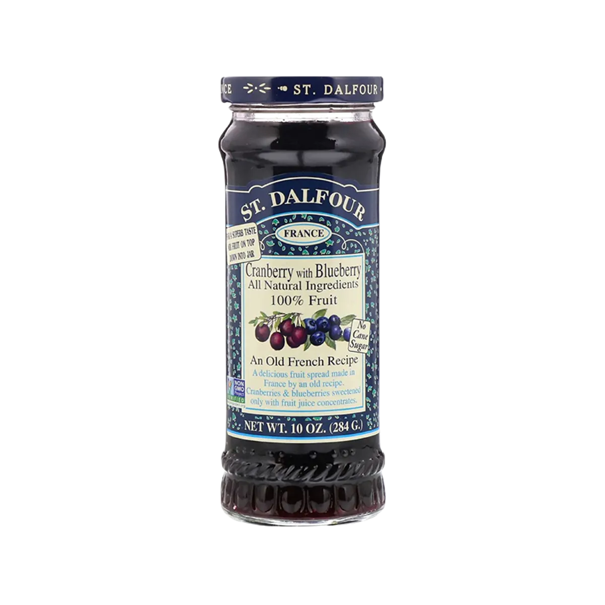 St Dalfour Cranberry With Blueberry 284g