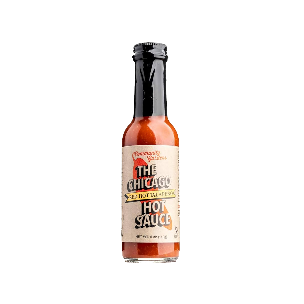 Small Axe Peppers The Chicago Hot Sauce  Case of 6  5 oz