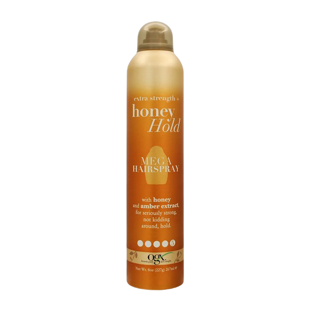 OGX Extra Strength + Honey Hold Mega Hairspray 8 oz