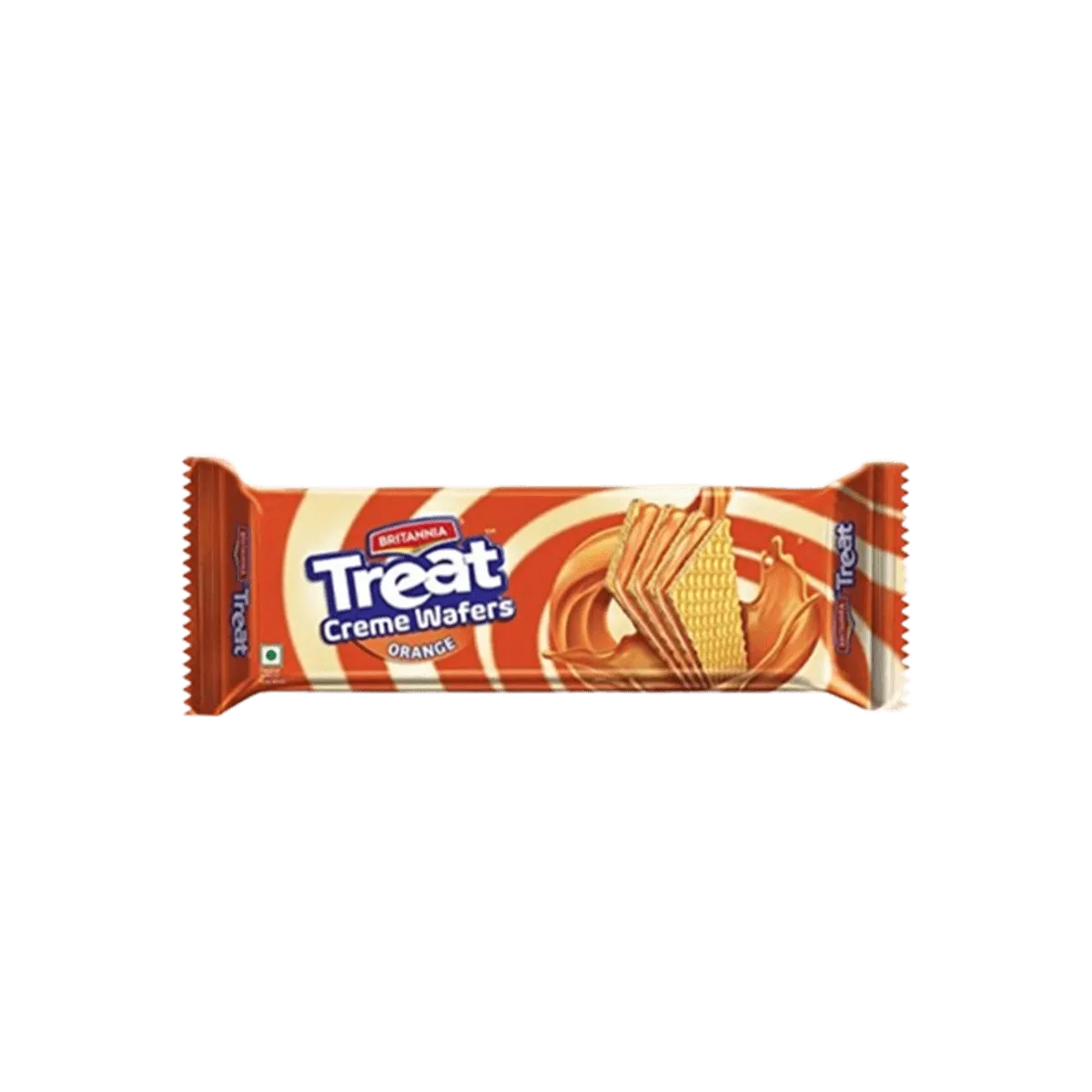 Britannia Treat Cream Wafers Orange 75g