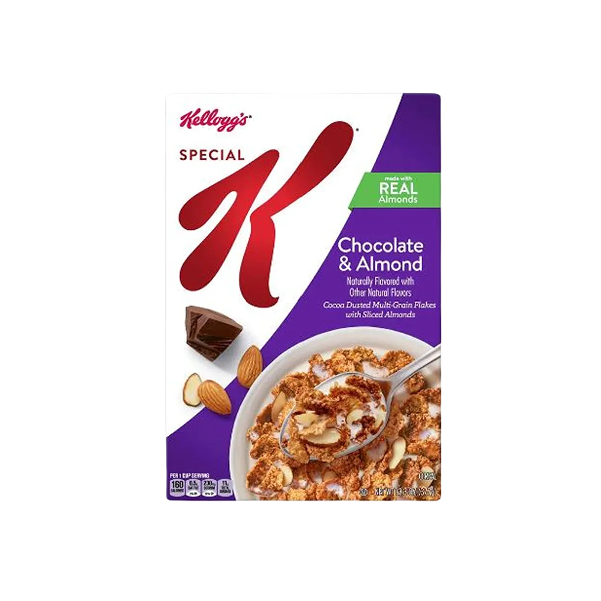 Kelloggs Cereal Chocolate Almond 377g