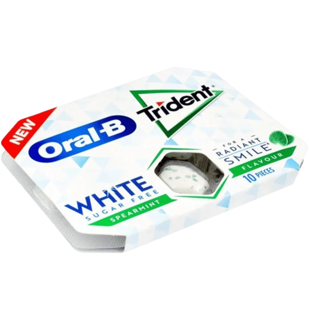 Oral-B Trident Radiant Smile Flavour Gum Sugar Free 10pcs