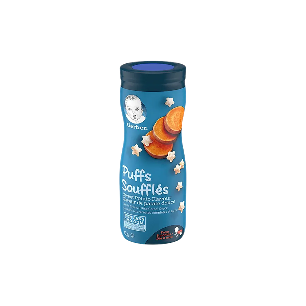 Gerber Puffs Souffles Sweet Potato 42g: