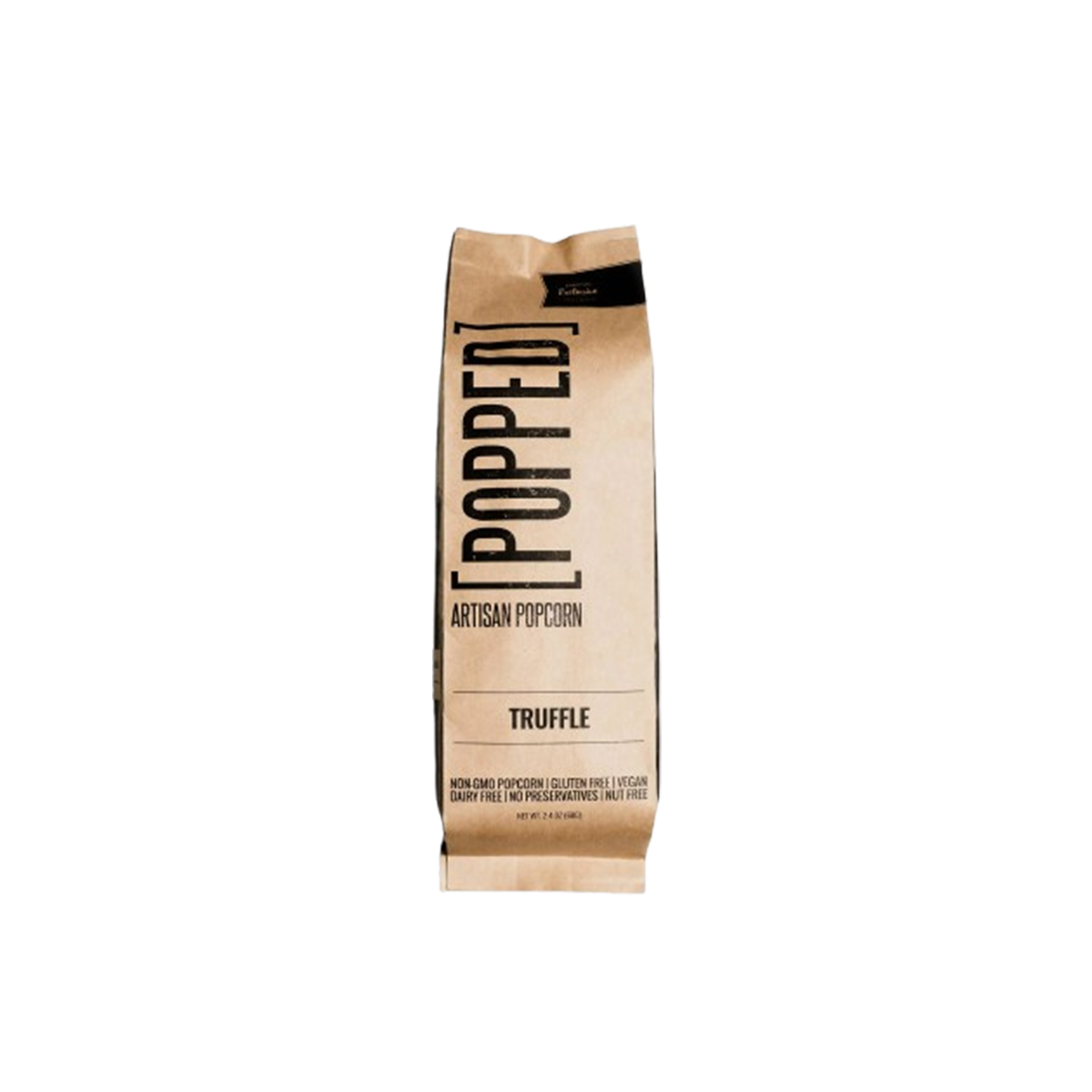 [POPPED] Artisan Popcorn - VEGAN Truffle Popcorn - Case of 12 - 2.4 oz