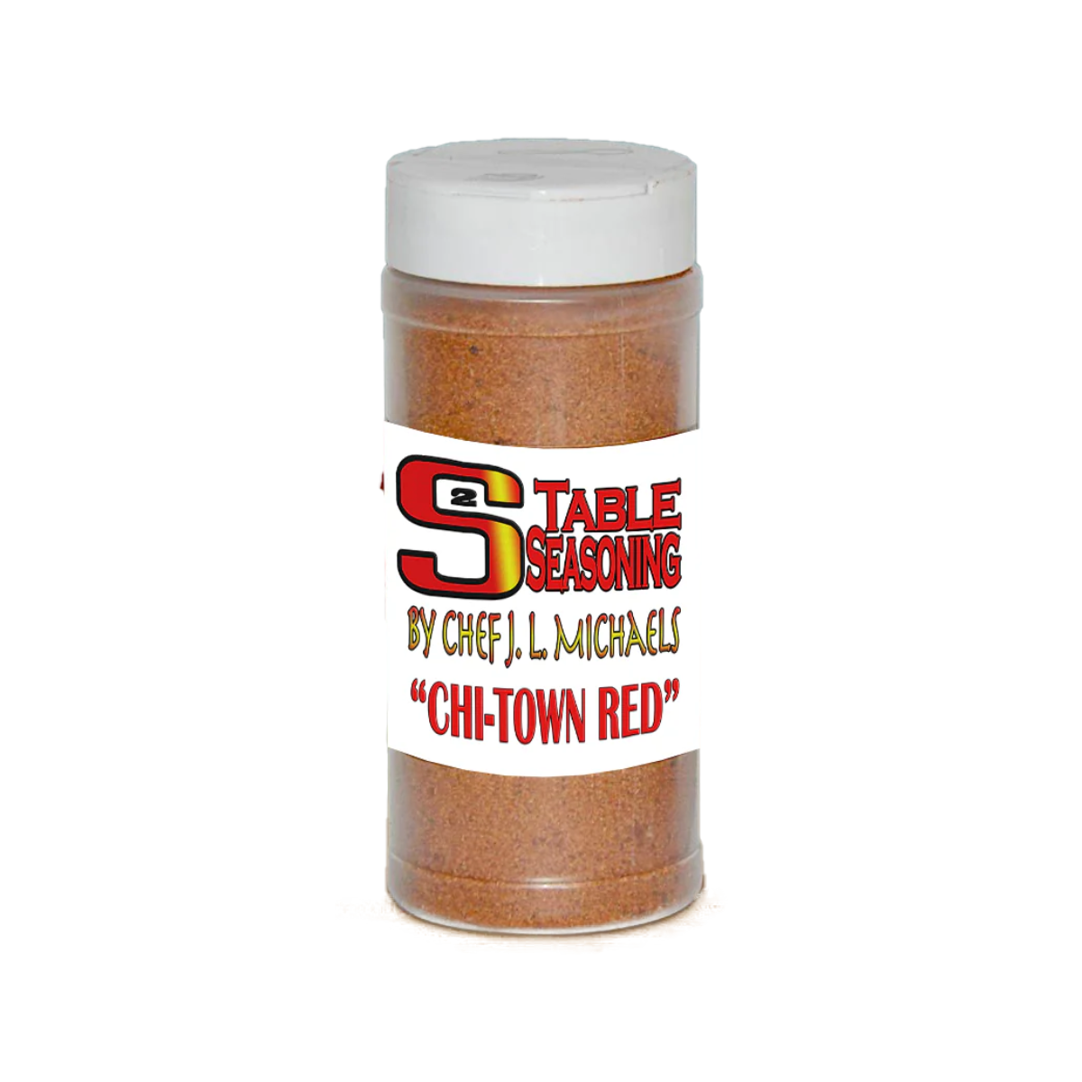 Blaque Millennium Kitchens LLC, S2 Table Seasoning - Chi-Town Red - Case of 25 - 3.5 OZ
