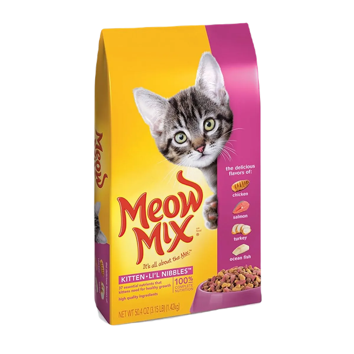 Meow Mix  Cat Food Kitten Lil Nibbles