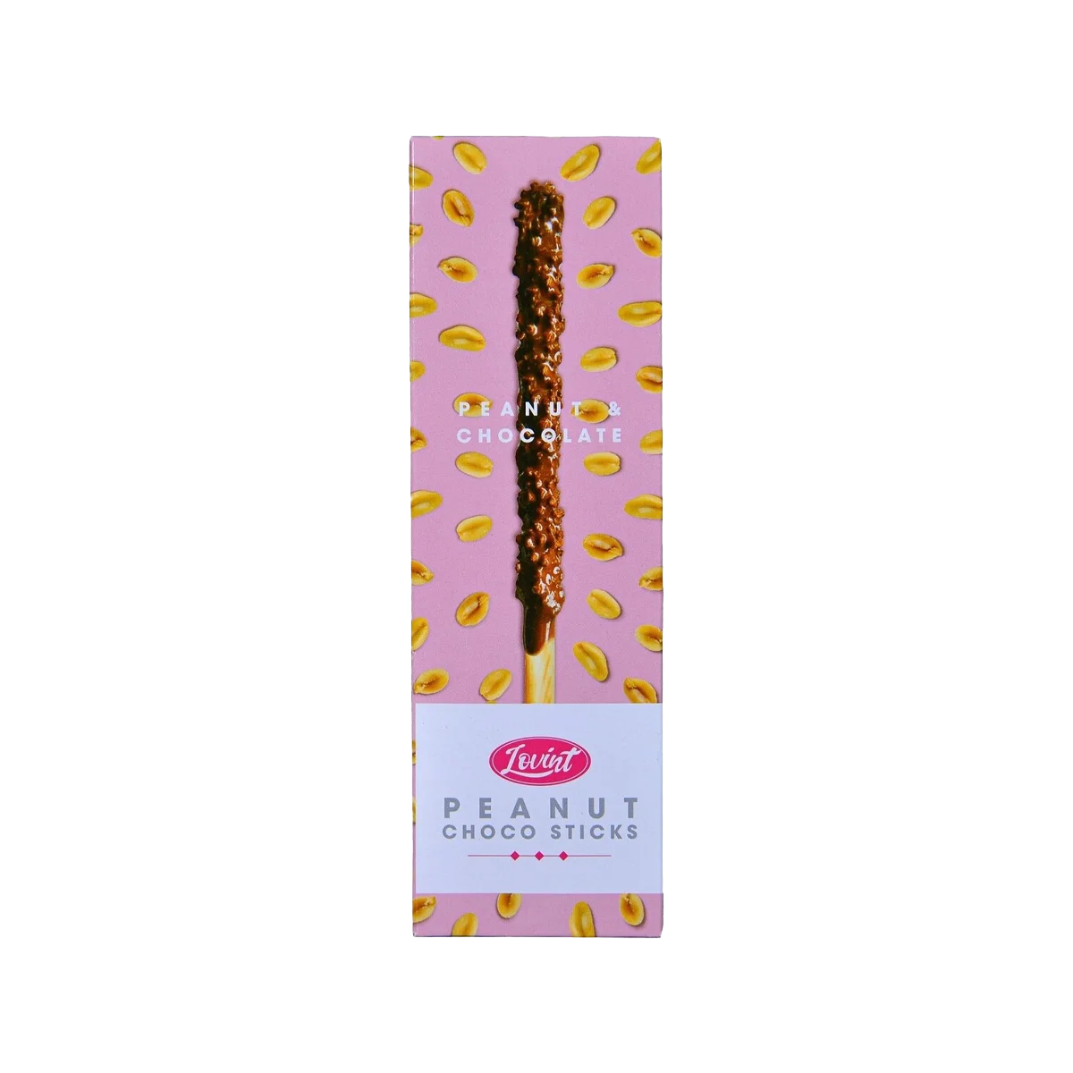 Lovint Peanut Choco Sticks - Snacks & Sweets (54 gr)