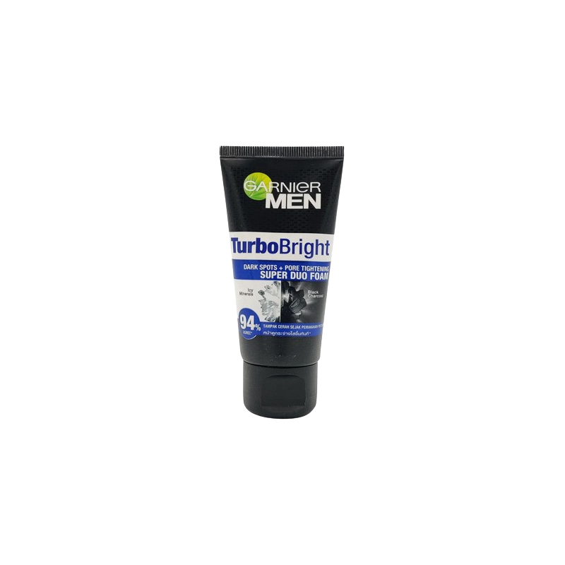 Garnier Men Face Wash Turbo Light Super Due Foam 100ml