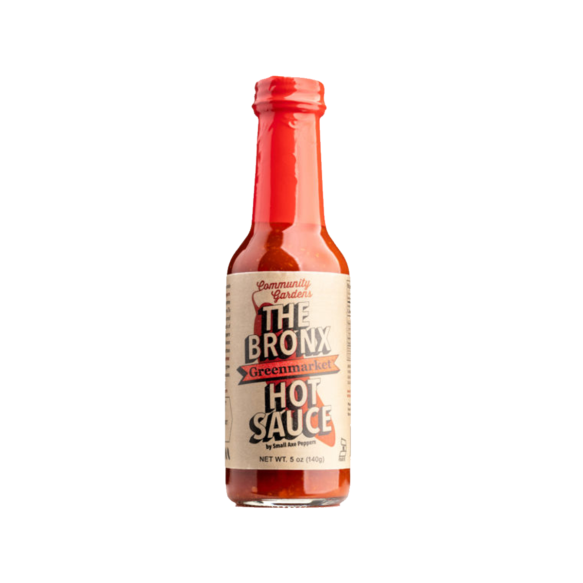 Small Axe Peppers  The Bronx Hot Sauce Red  Case of 6  5 oz
