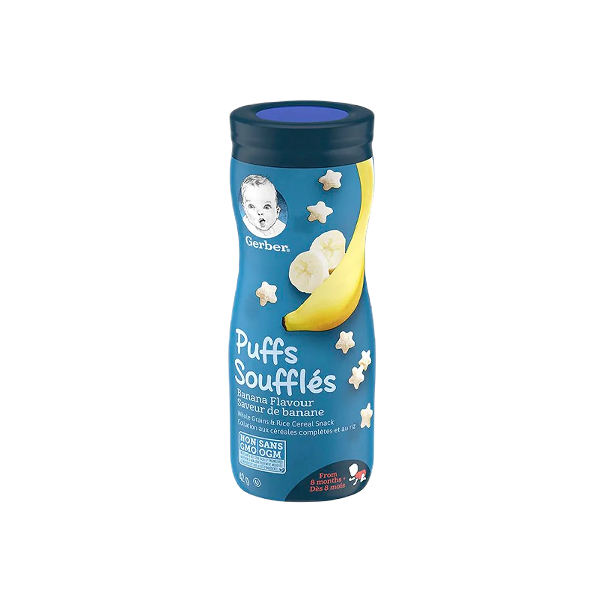 Gerber Puffs Souffles Banana 42g: