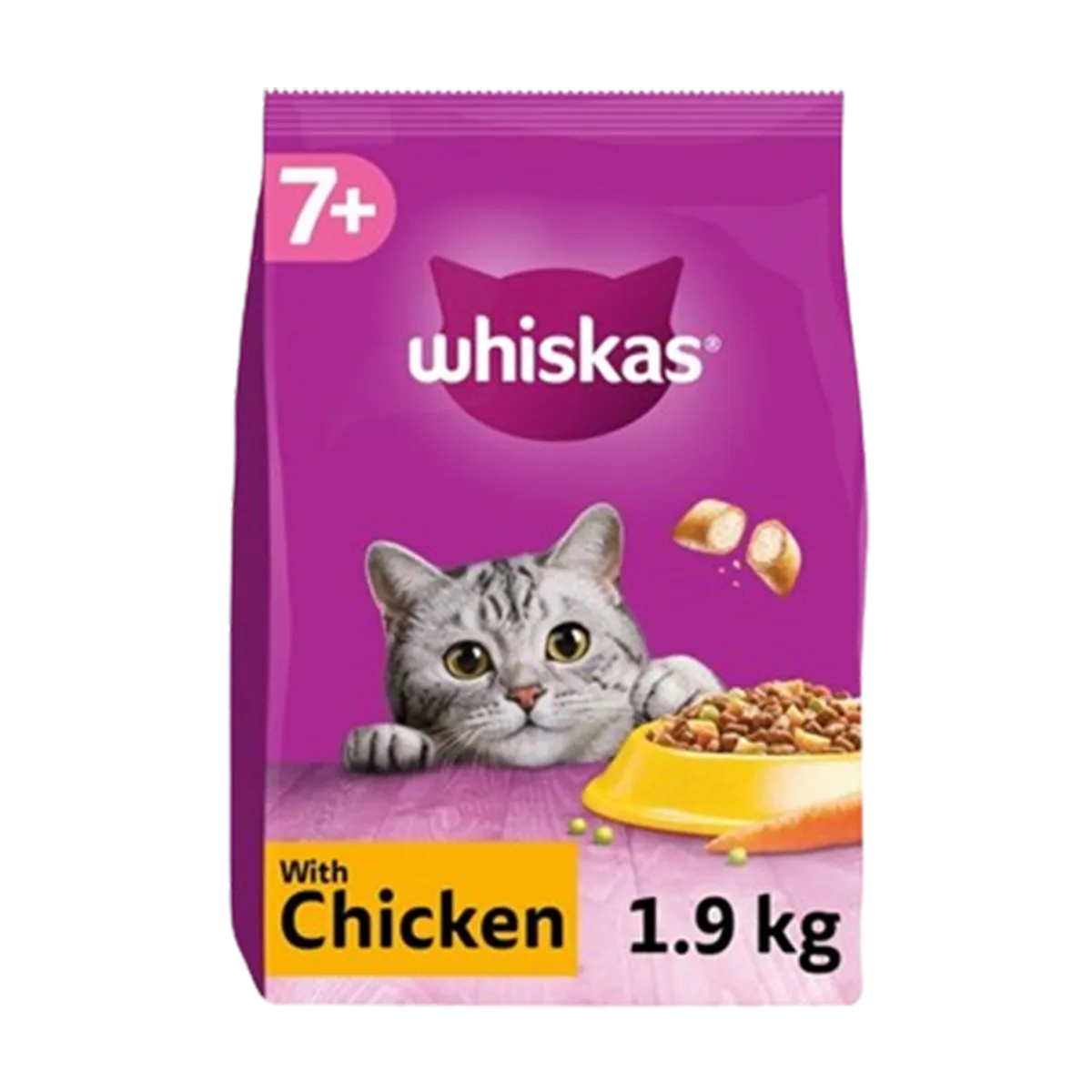 Whiskas Kitten Chicken Dry Cat Food 1.90kg