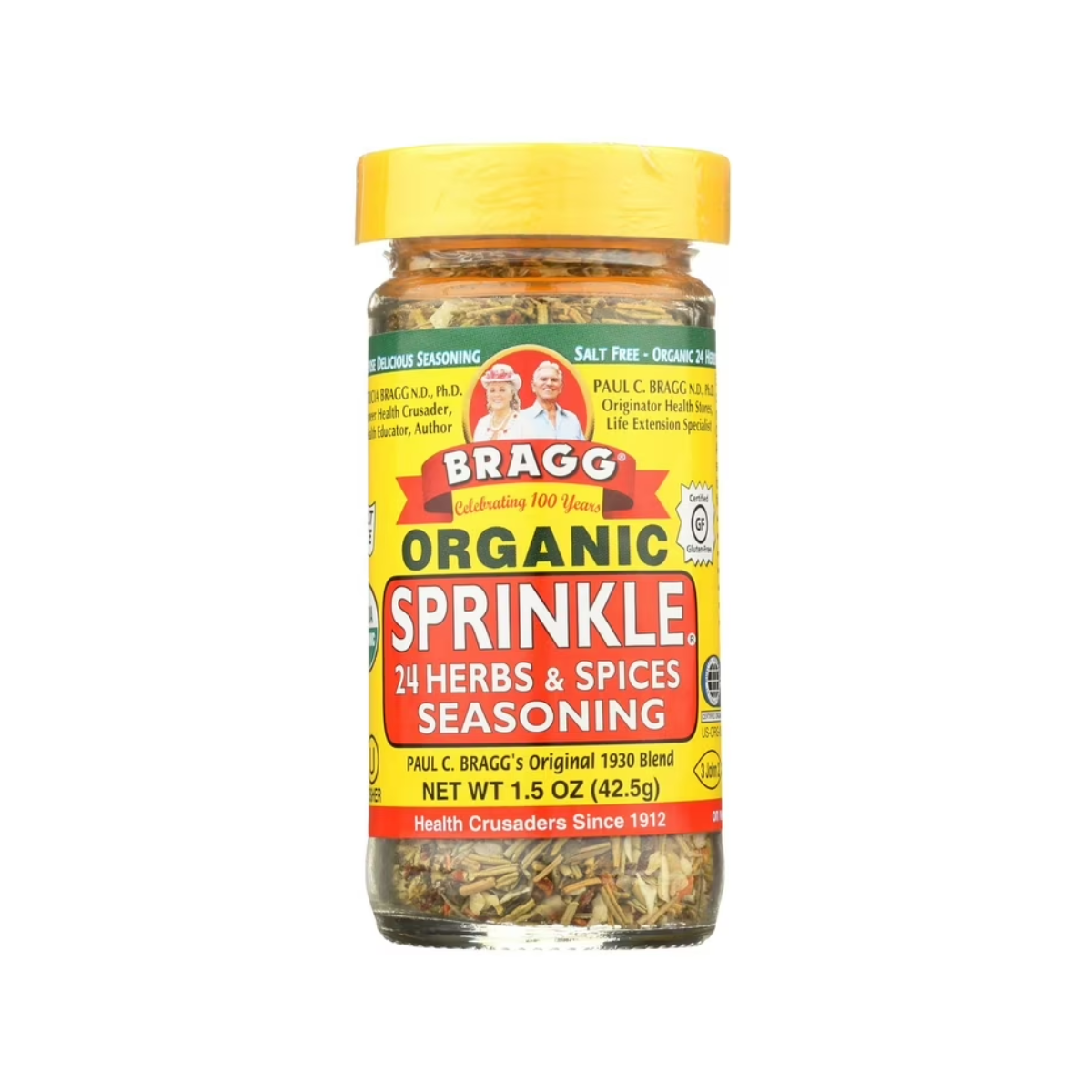 Bragg, Seasoning Organic Sprinkle Natural Herbs And Spices, Case Of 12, 1.5 oz