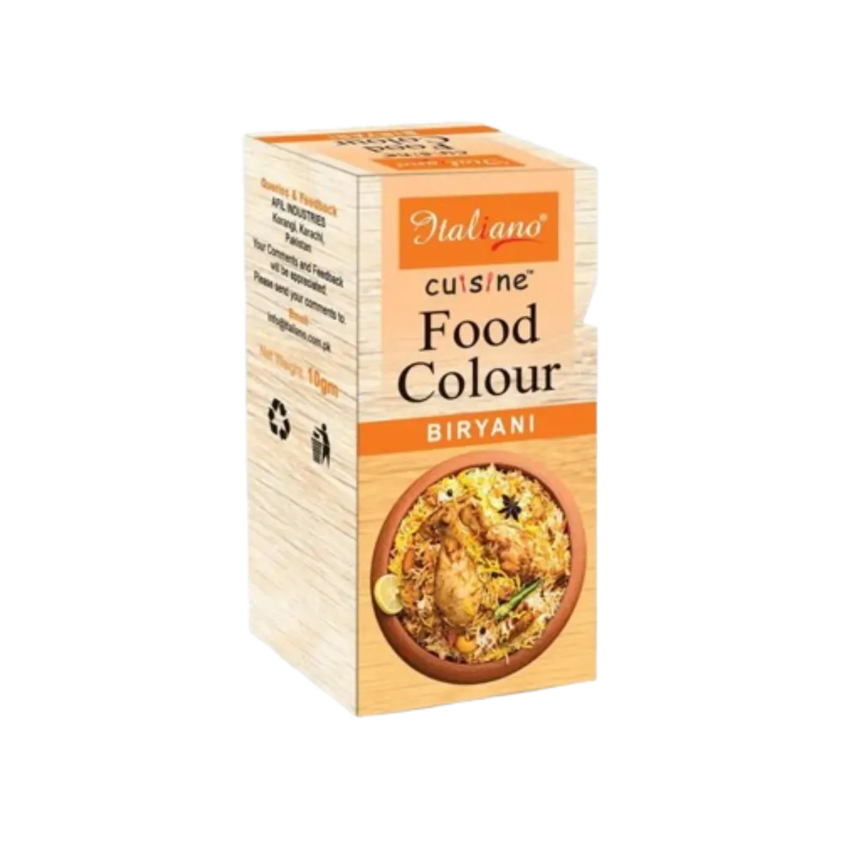 Italiano Cuisine Food Colour Biryani 10gm