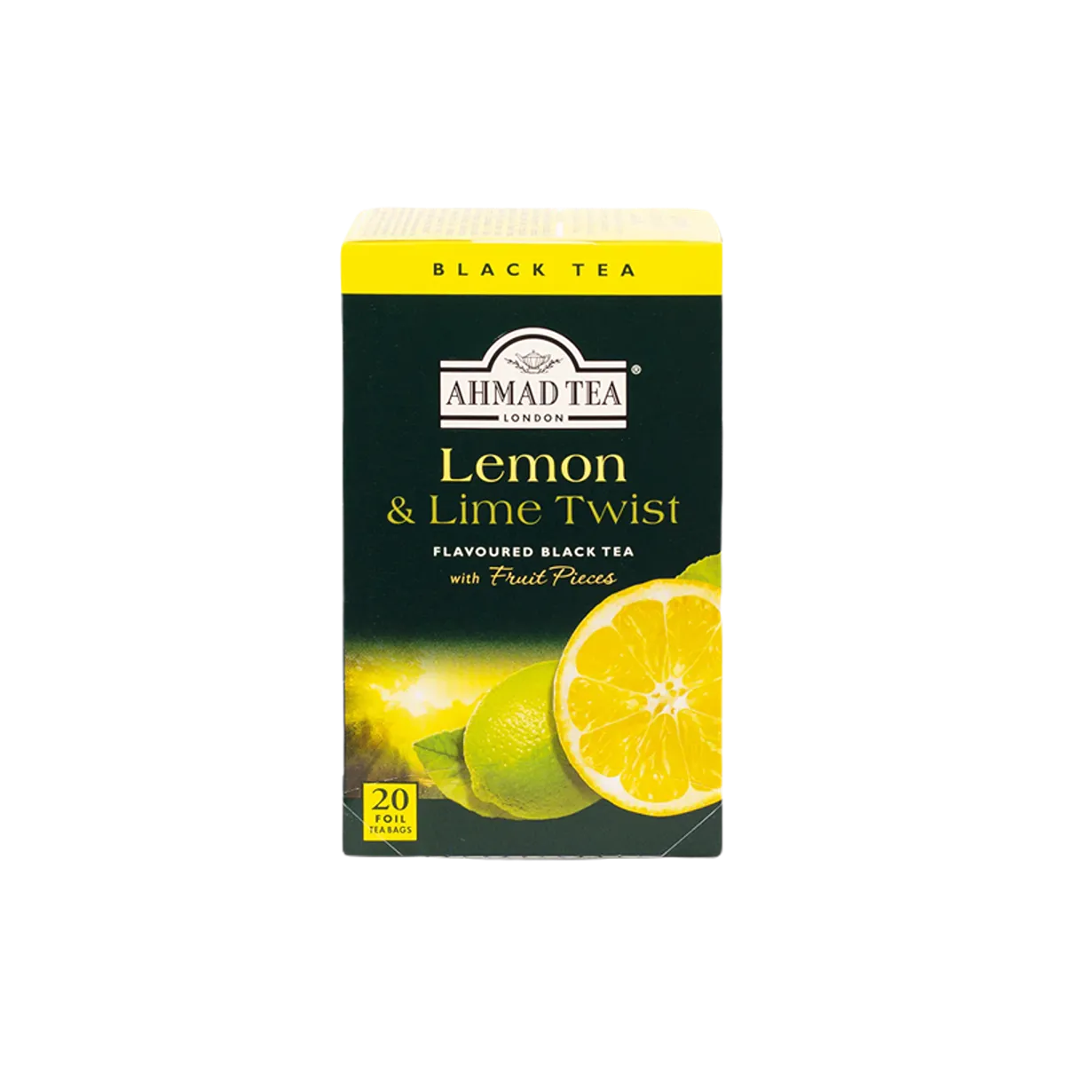 Ahmad Black Tea 20 Tea Bags Lemon & Lime 40g