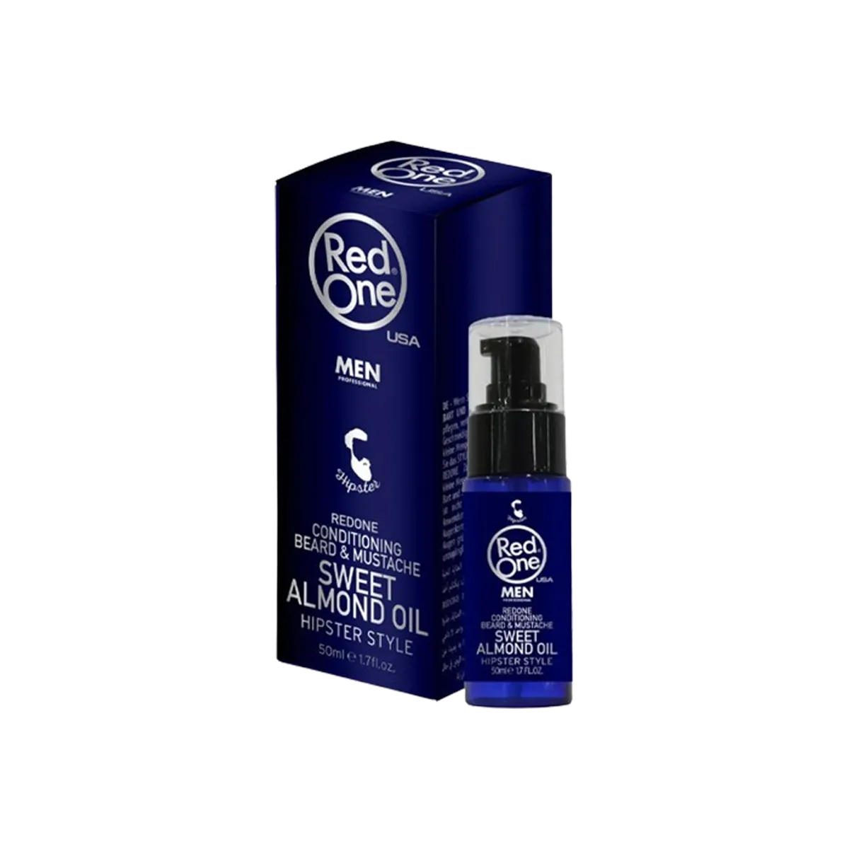 REDONE BEARD MUSTACHE OIL SWEET ALMOND 50ml
