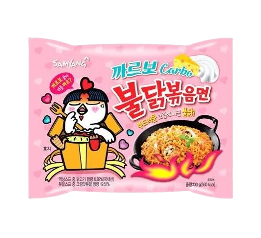 Samyang Hot Chicken Ramen Carbonara Flavor 130g