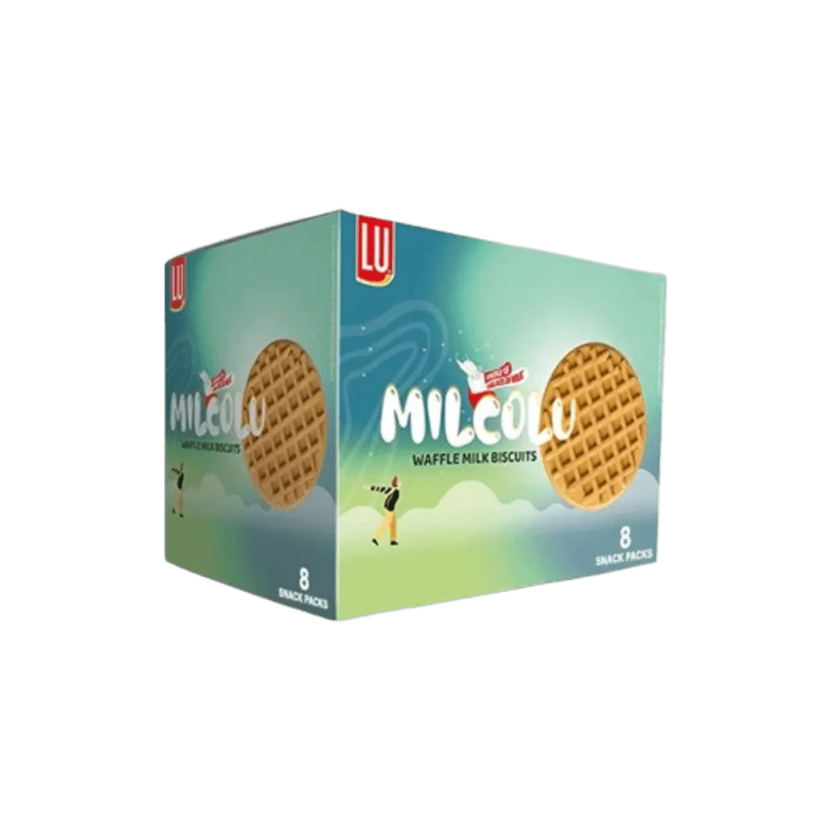 LU Milcolu Waffle Milk Biscuits 40G