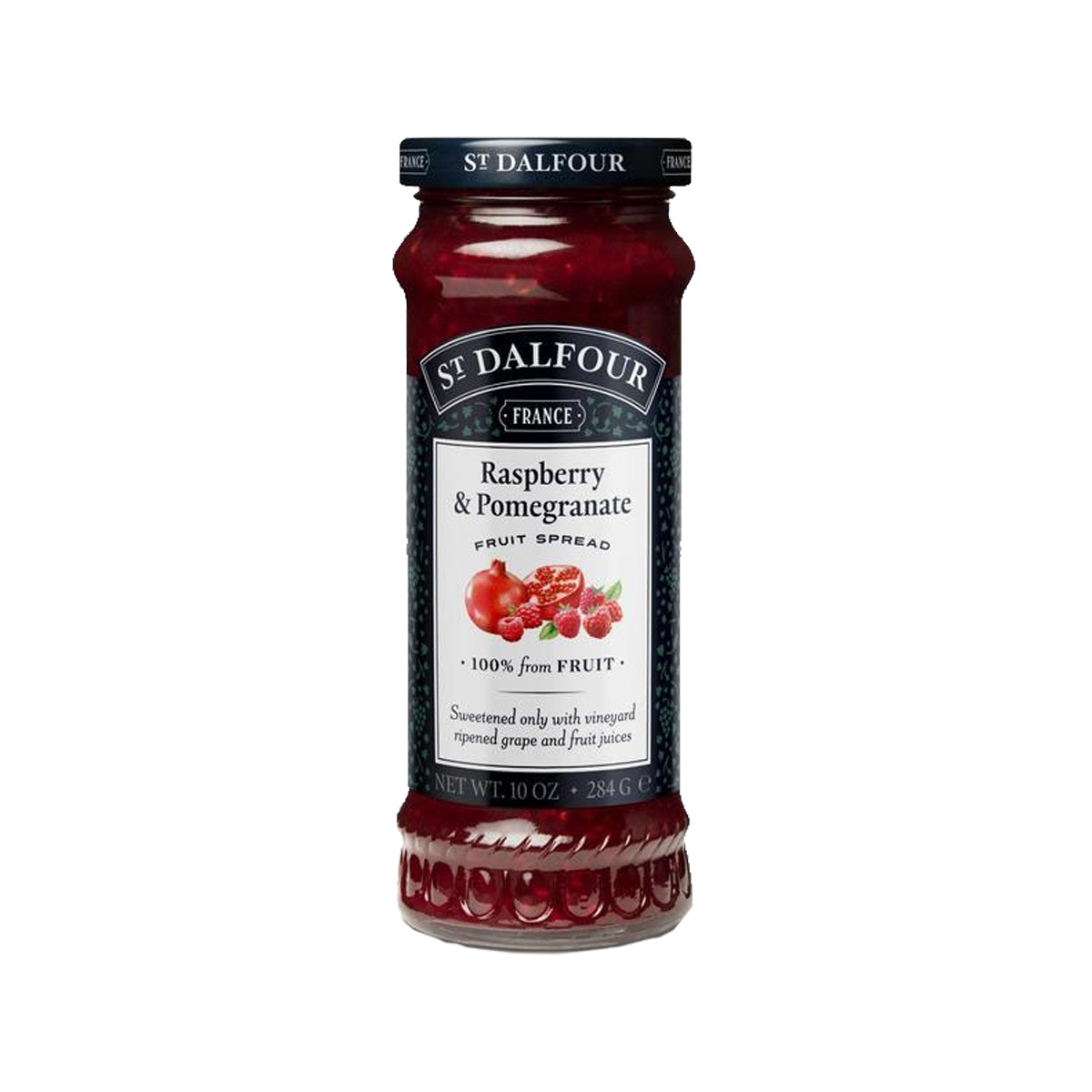 St Dalfour raspberry and pomegranate jam 284G