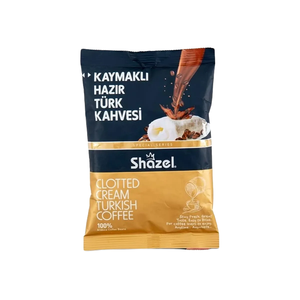 Shazel Kaymaklı Hazır Türk Kahvesi 100 Gr