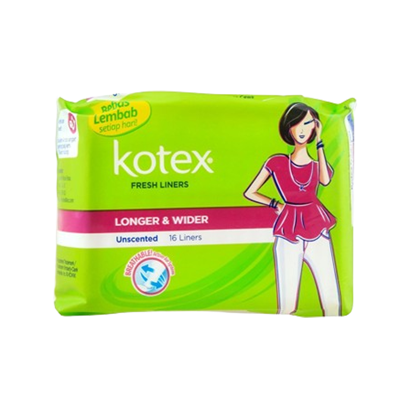 Kotex Liner Longer Winder Unsce 16s