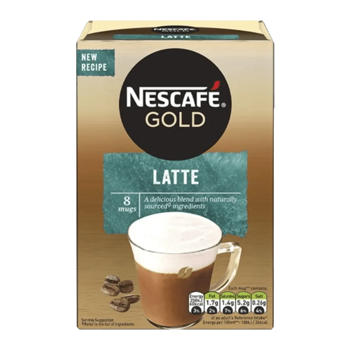 Nescafe Gold Latte Instant Coffee 155g