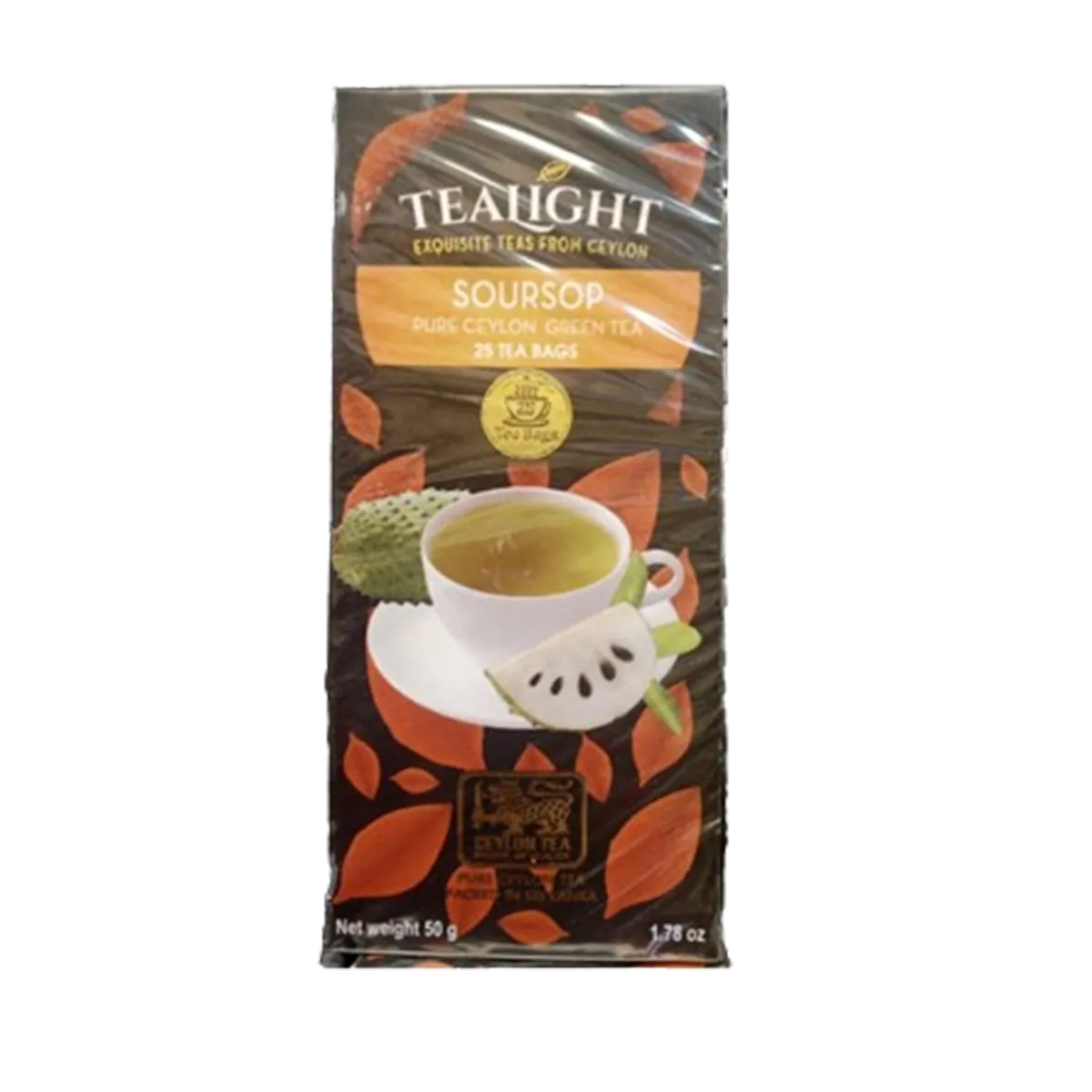 Tealight Green Tea Bage Soursop 50g