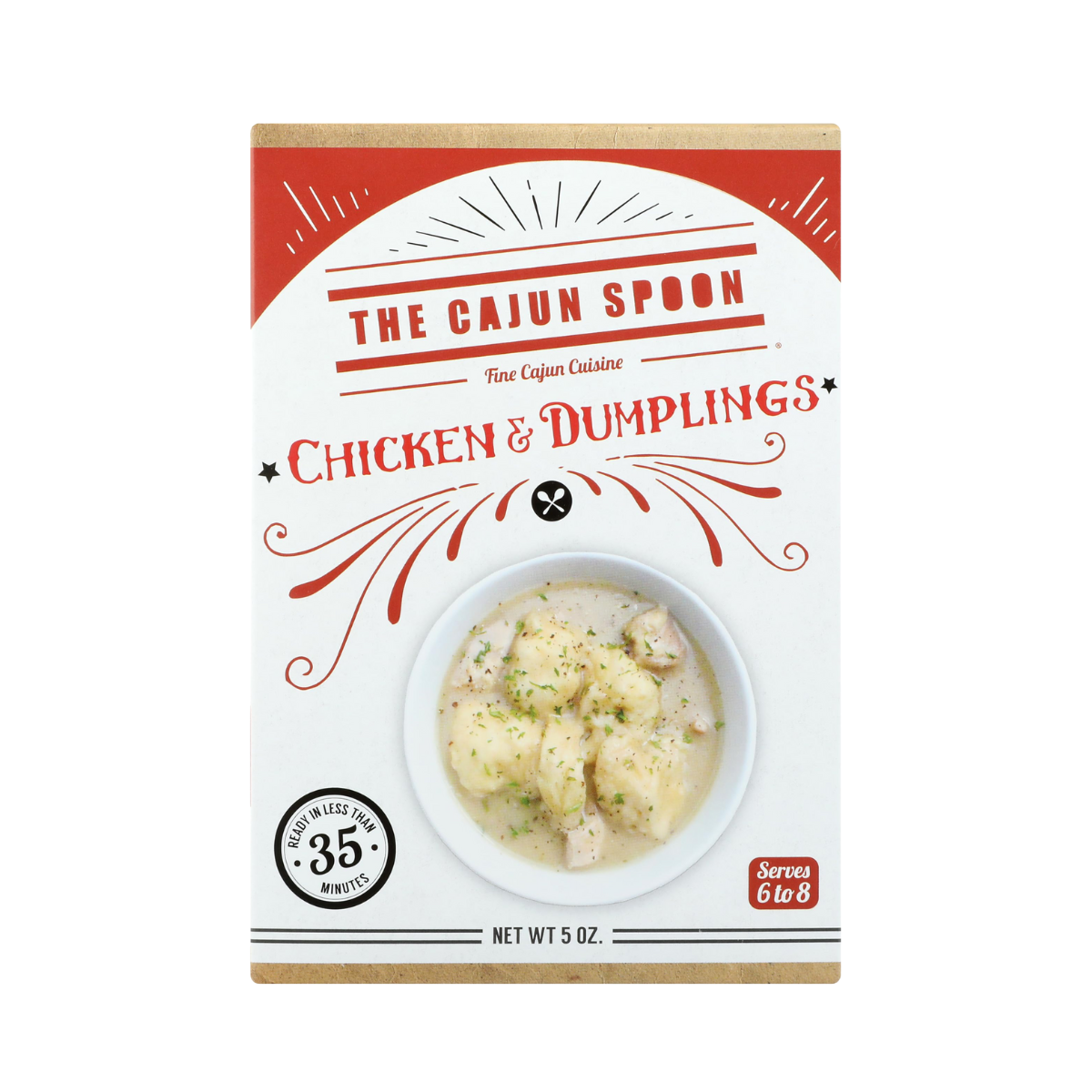 The Cajun Spoon - Chicken & Dumplings Mix - case of 12 - 5 oz