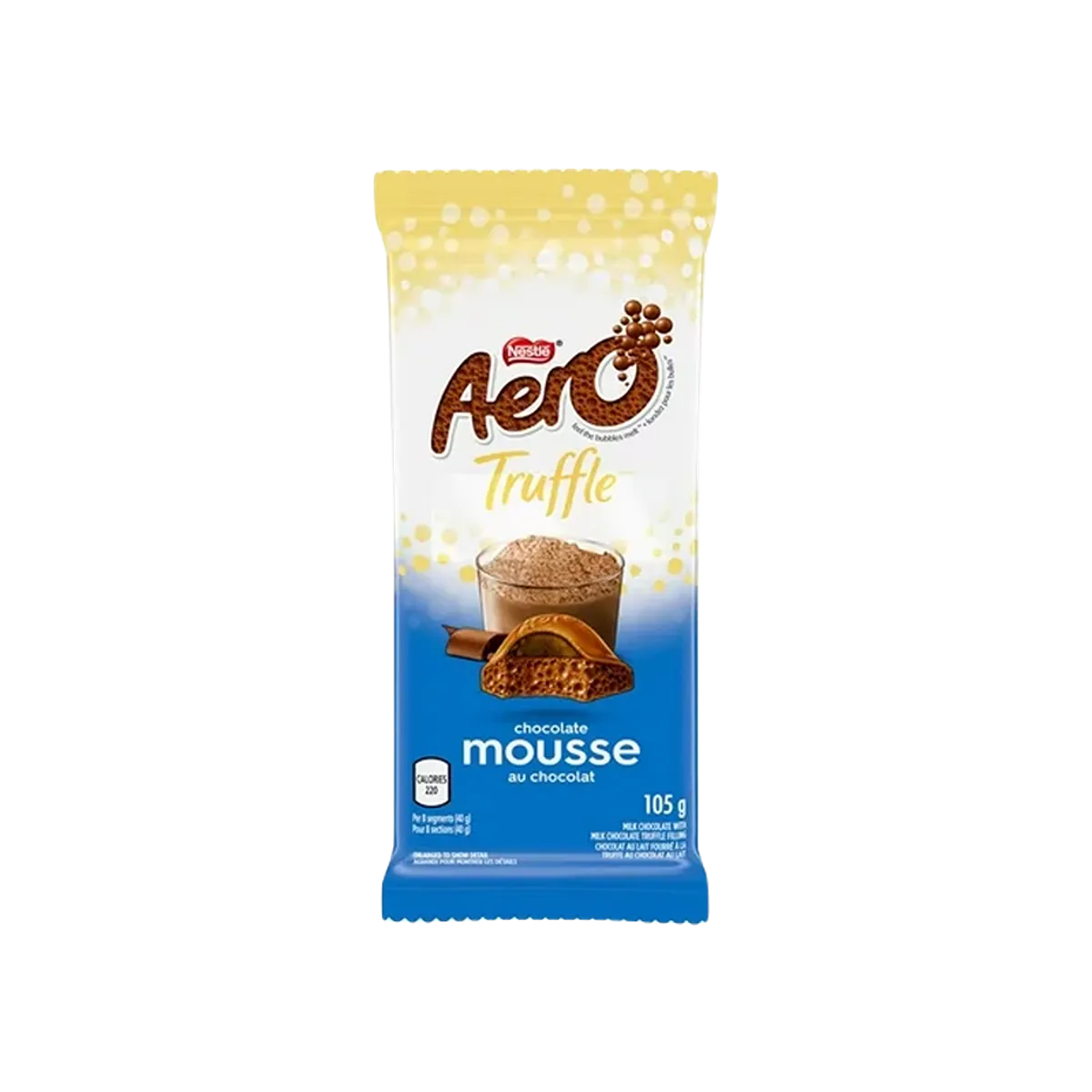 Nestle Aero Truffle Mousse Chocolate Bar 105g